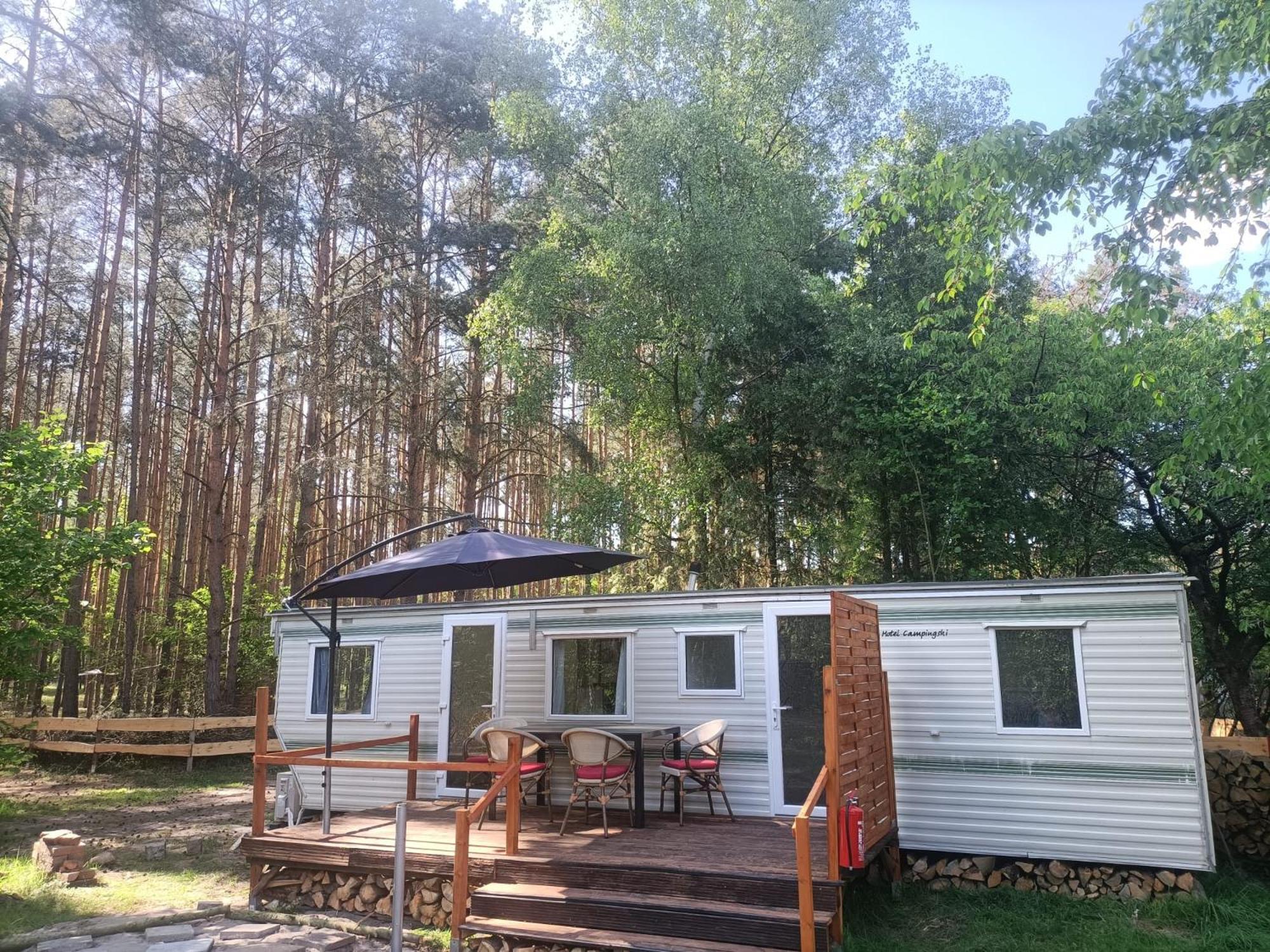 Tinyhaus Idyllisch Am Waldesrand Hotel Cottbus Kültér fotó