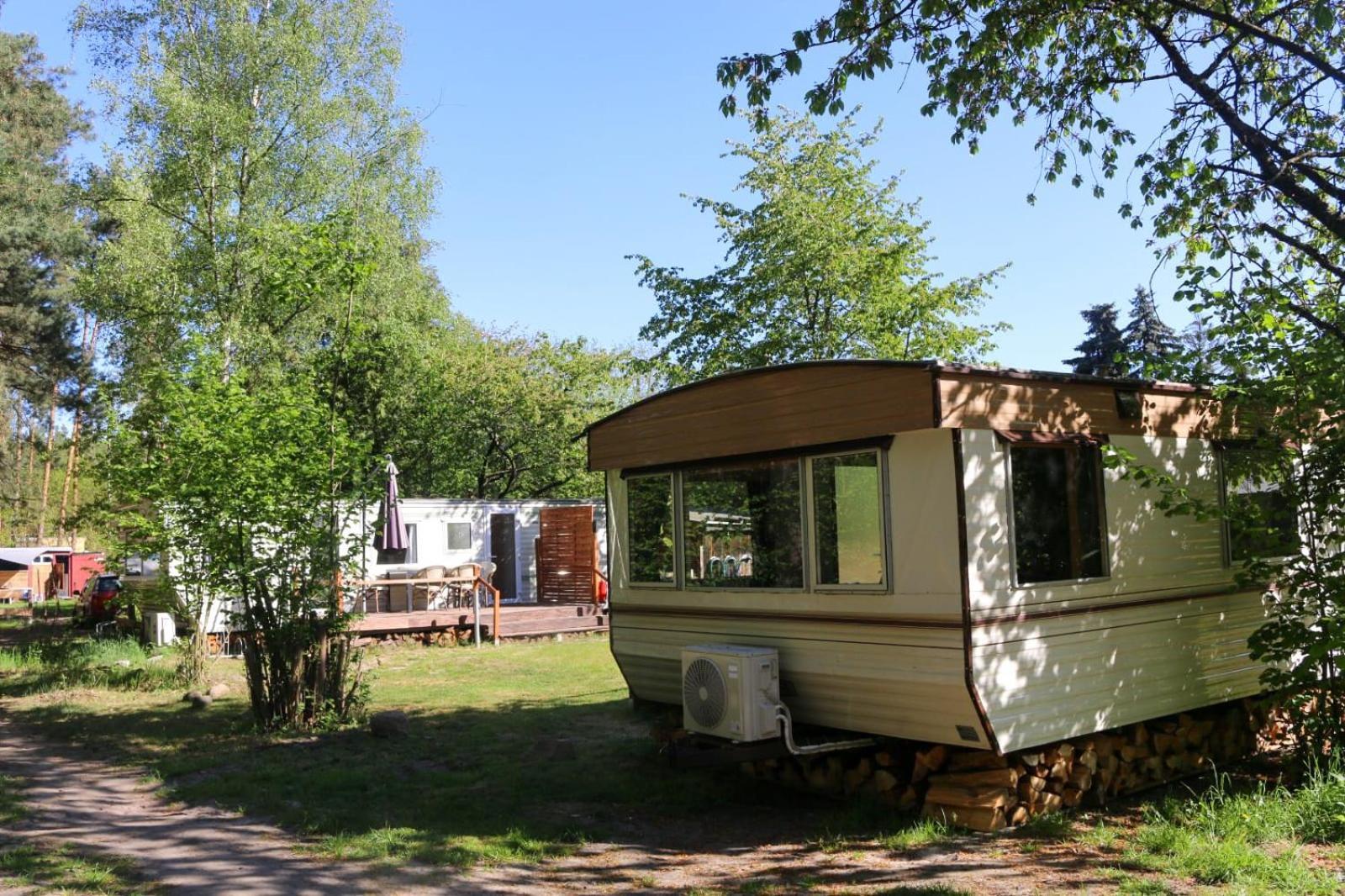 Tinyhaus Idyllisch Am Waldesrand Hotel Cottbus Kültér fotó